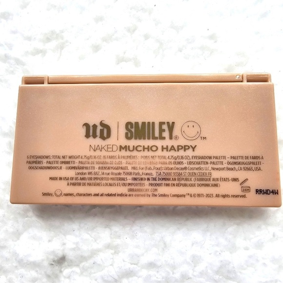 Exclusive Limited Edition Urban Decay SMILEY Mucho Happy Eyeshadow Pallet - Picture 10 of 12